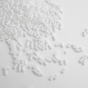Koraliki Miyuki Bugles #1 (3mm) Japanese Opaque White