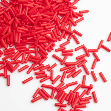 Koraliki Miyuki Bugles 2(6mm) Opaque Red