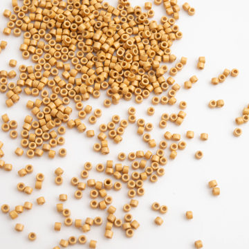 Koraliki Miyuki Delica 11/0 Duracoat Galvinized Matt Gold
