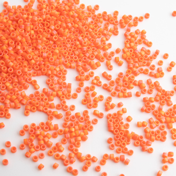 Koraliki Miyuki Delica 11/0 Matt Opaqueue Orange AB