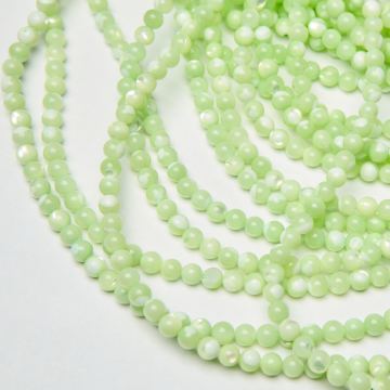 Masa perłowa kulka opalizująca zielona 5mm