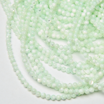 Masa perłowa kulka opalizująca zielona 5mm