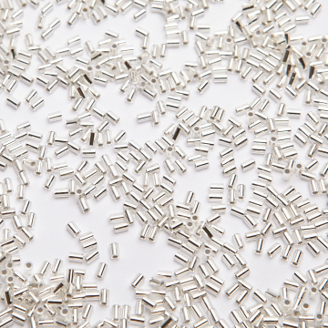 Koraliki Matsuno 9/0 Metalic Silver Roller