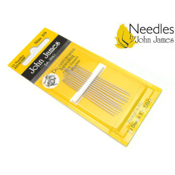 Igły 3/9 do cerowania bawełną