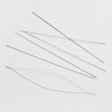 Igły z dużym oczkiem 0.3mm 7,5cm