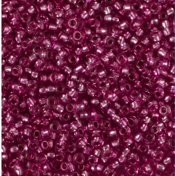 Koraliki NihBeads 12/0 Silver-Lined Raspberry