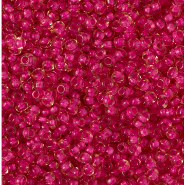 Koraliki NihBeads 12/0 Inside-Color Rosaline/ Fucia Line