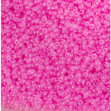 Koraliki NihBeads 12/0 Transparent Frosted Carnation