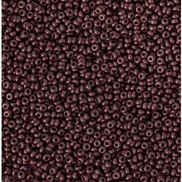 Koraliki NihBeads 12/0 Metallic Frosted Nutmeg