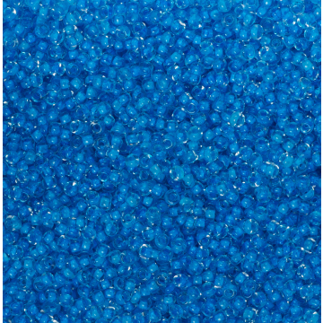 Koraliki NihBeads 12/0 Inside-Color Crystal/ Aqua Line