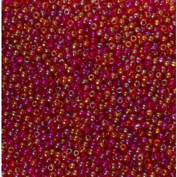 Koraliki NihBeads 12/0 Trans-Rainbow Lt Siam Ruby