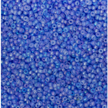 Koraliki NihBeads 12/0 Trans-Rainbow Frosted Lt Sapphire