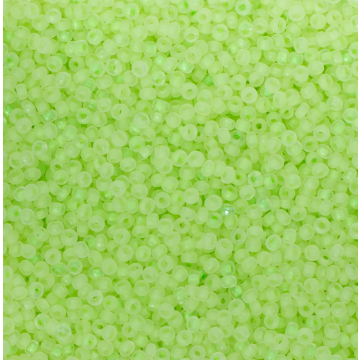 Koraliki NihBeads 12/0 Inside-Color Frosted Crystal/ Suor Apple