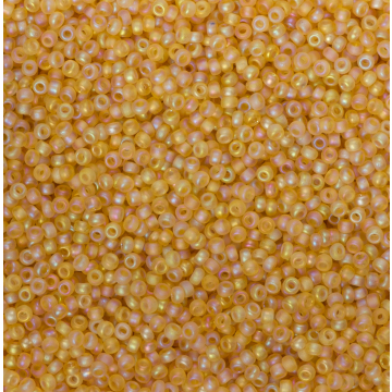 Koraliki NihBeads 12/0 Trans-Rainbow Frosted Lt Topaz