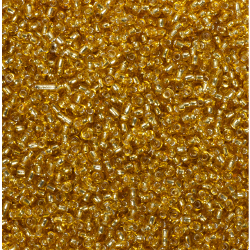 Koraliki NihBeads 12/0 Silver-Lined Med Topaz