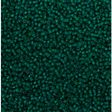 Koraliki NihBeads 12/0 Inside-Color Dark Peridot/ White Line