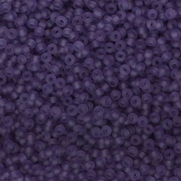 Koraliki NihBeads 12/0 Transparent Frosted Sugar Plum