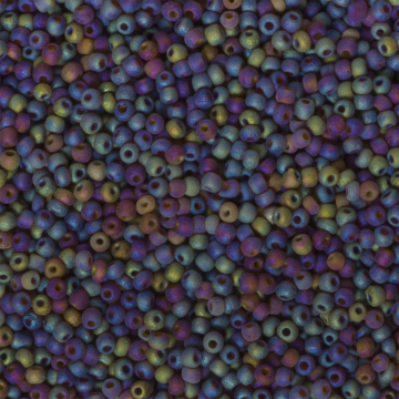 Koraliki NihBeads 12/0 Trans-Rainbow Frosted Smoky Topaz