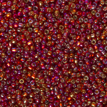 Koraliki NihBeads 12/0 Silver-Lined SH Trans-Rainbow Siam