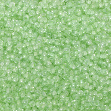 Koraliki NihBeads 12/0 Inside-Color Lustered Crystal/ Sea Foam Line