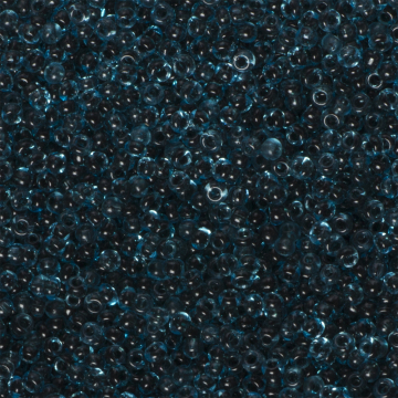 Koraliki NihBeads 12/0 Inside-Color Aqua/ Jet Line