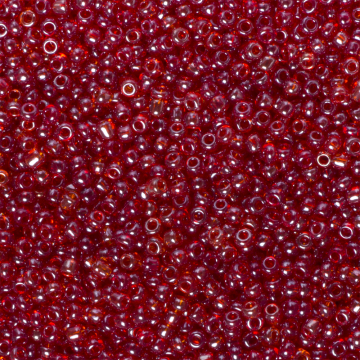 Koraliki NihBeads 12/0 Trans-Lustered Lt Siam Ruby