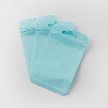 Woreczek z zamknięciem strunowym pastelowy miętowy 10x6cm