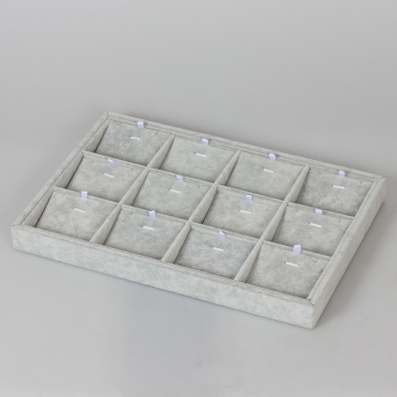 Ekspozytor do zawieszek 12 komorowy 3x36x24cm