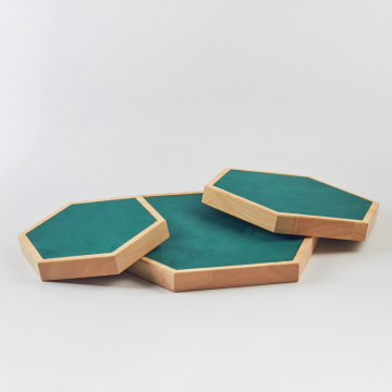 Ekspozytor 3 heksagony 16,5-27cm