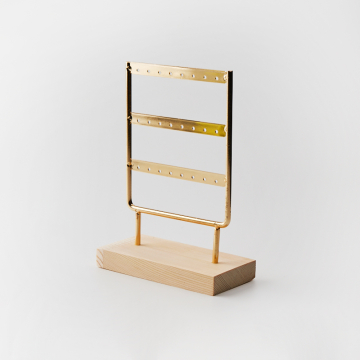 Metalowy ekspozytor na kolczyki małe 17,5x12cm