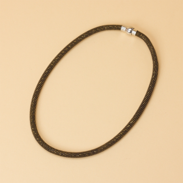 Naszyjnik z drobnych łańcuszków 43.5cm