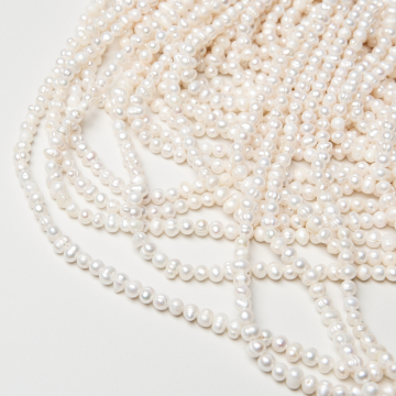 Perły naturalne hodowlane potato 5-5,5mm