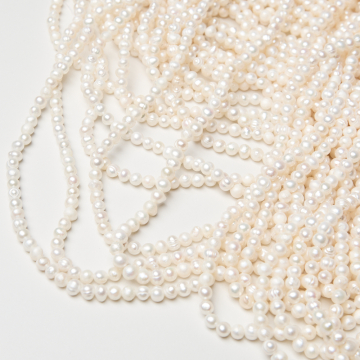 Perły naturalne hodowlane potato 5mm