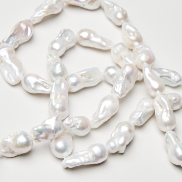 Perły naturalne hodowlane baroque 13x25mm