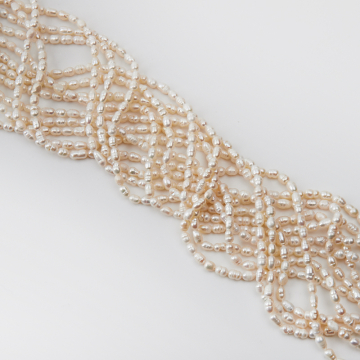 Perły naturalne rice hodowlane 5-9mm