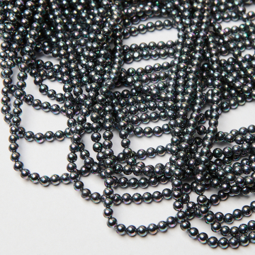 Perły ceramiczne kulka gładka 4mm