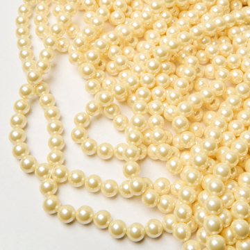 Perły ceramiczne kulka gładka 10mm