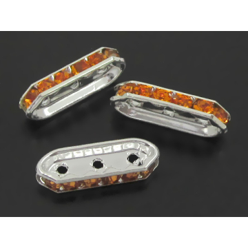 Przekładka z kryształkami golden shadow 3 dziurki