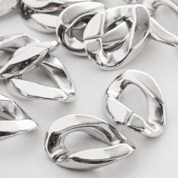 Ogniwa łańcucha akrylowego pancerka 28x20mm