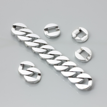 Ogniwa łańcucha akrylowego pancerka okrągła 18mm