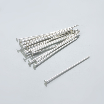 Szpilki posrebrzane 30x0,8mm