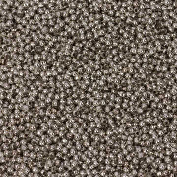 Kulki gładkie w kolorze ciemnego srebra 2mm