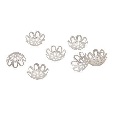 Czapeczki kwiatki 14mm