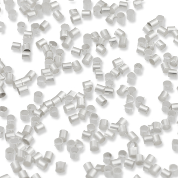 Posrebrzane zaciski 2mm