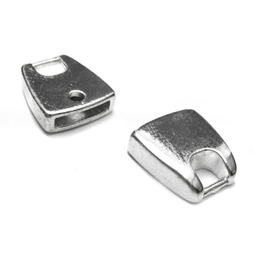 Końcówki do rzemieni rowkowane 8mm