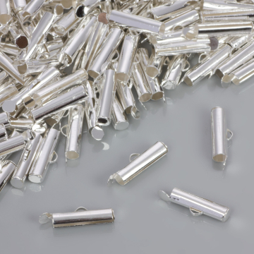 Końcówki do płaskich bransoletek 15x4mm