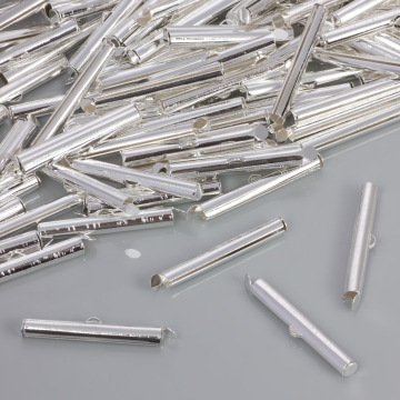 Końcówki do płaskich bransoletek 30.5x4mm