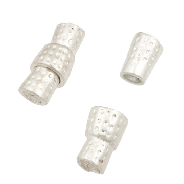 Zapięcie magnetyczne kropeczki do pereł 10x24mm