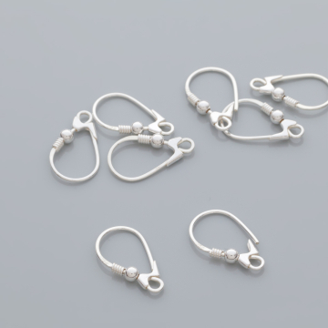 Srebrne bigle zamykane 18mm, próba Ag925