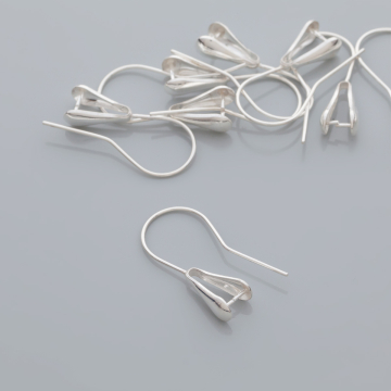 Srebrne bigle z krawatką AG925 26m